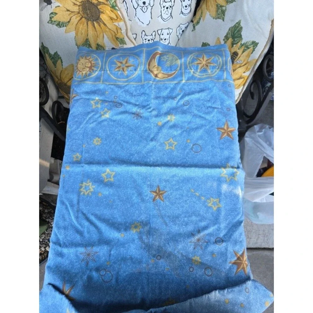 Vintage Springs Celestial whimsigoth Pillowcases 4 Sun Moon Stars Standard+King